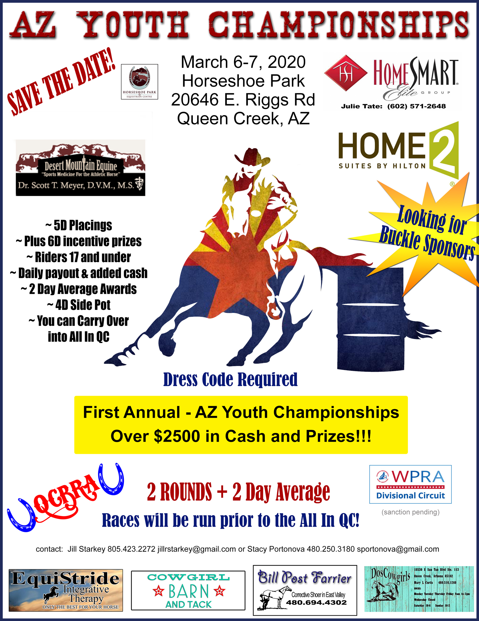 Queen Creek Barrel Racing Association Home