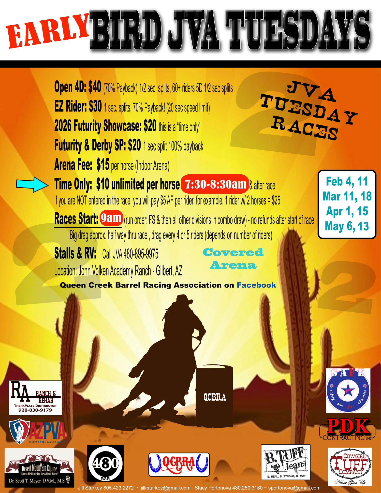 Tuesday Morning Jackpots JVA Gilbert, AZ